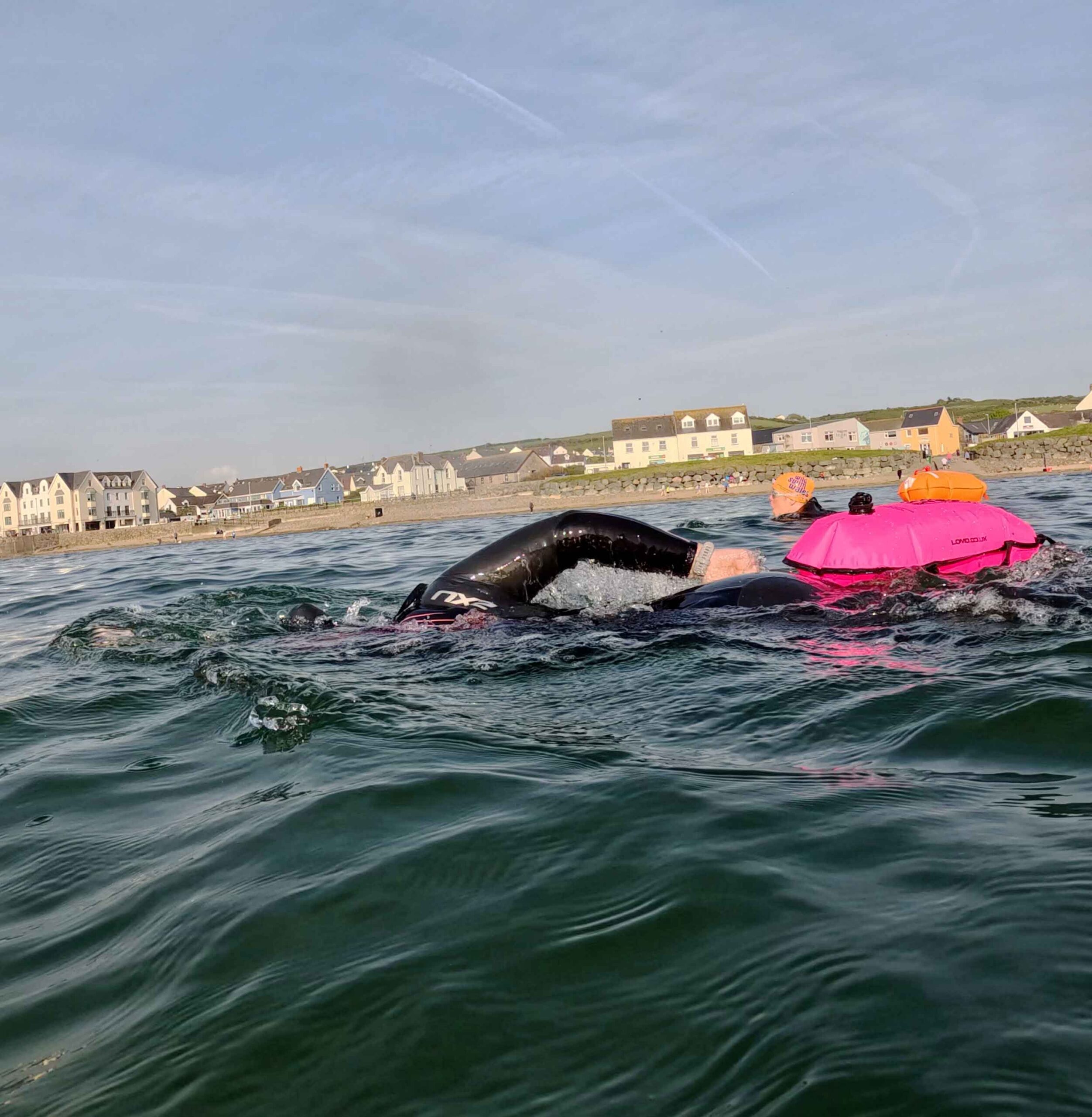 Swimmer at Broad Haven